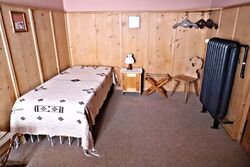 Doppelzimmer im Flüela Hospiz auf dem Flüelapass bei Davos und Susch